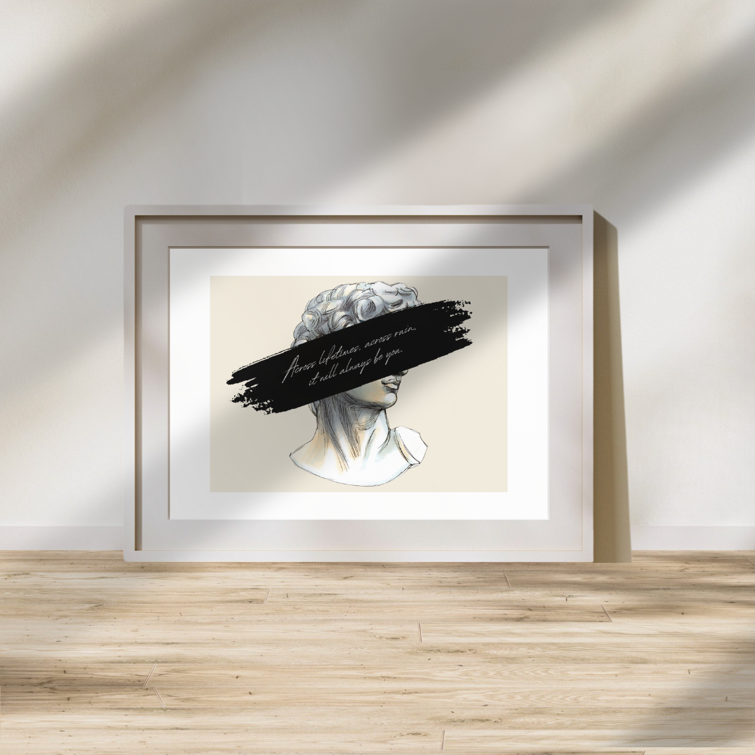 Across Lifetimes – Classical Devotion Art Print