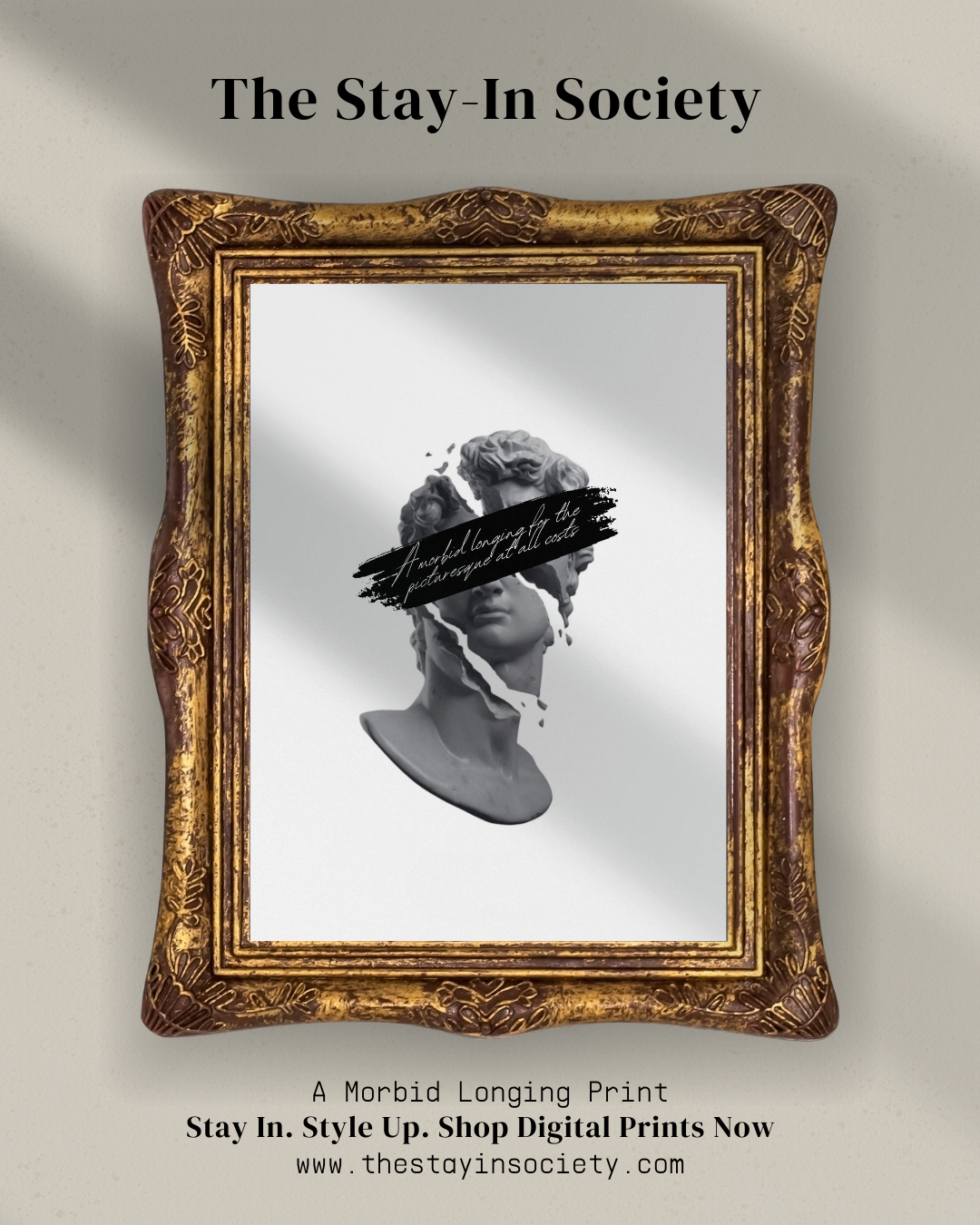 Morbid Longing Dark Academia Print