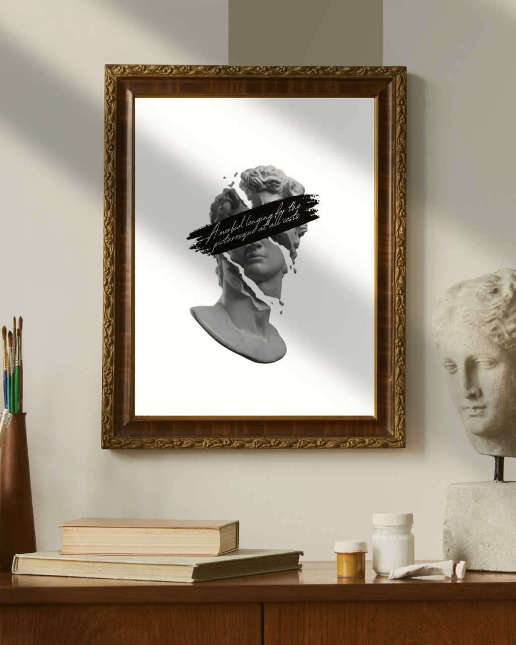 Morbid Longing Dark Academia Print