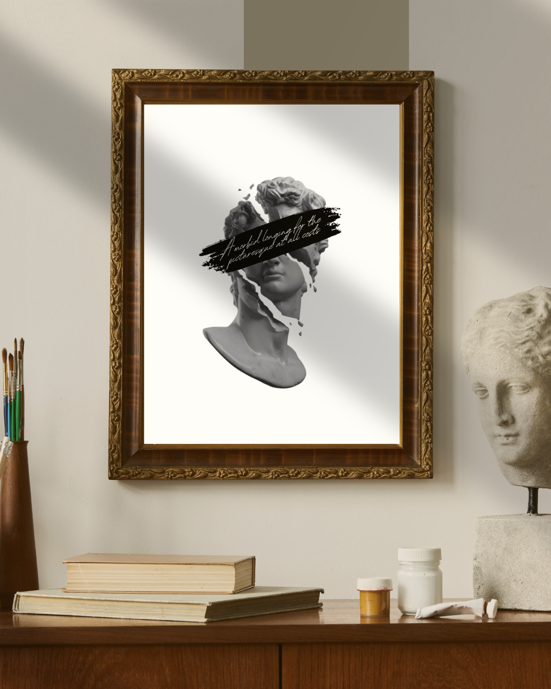 Morbid Longing Dark Academia Print