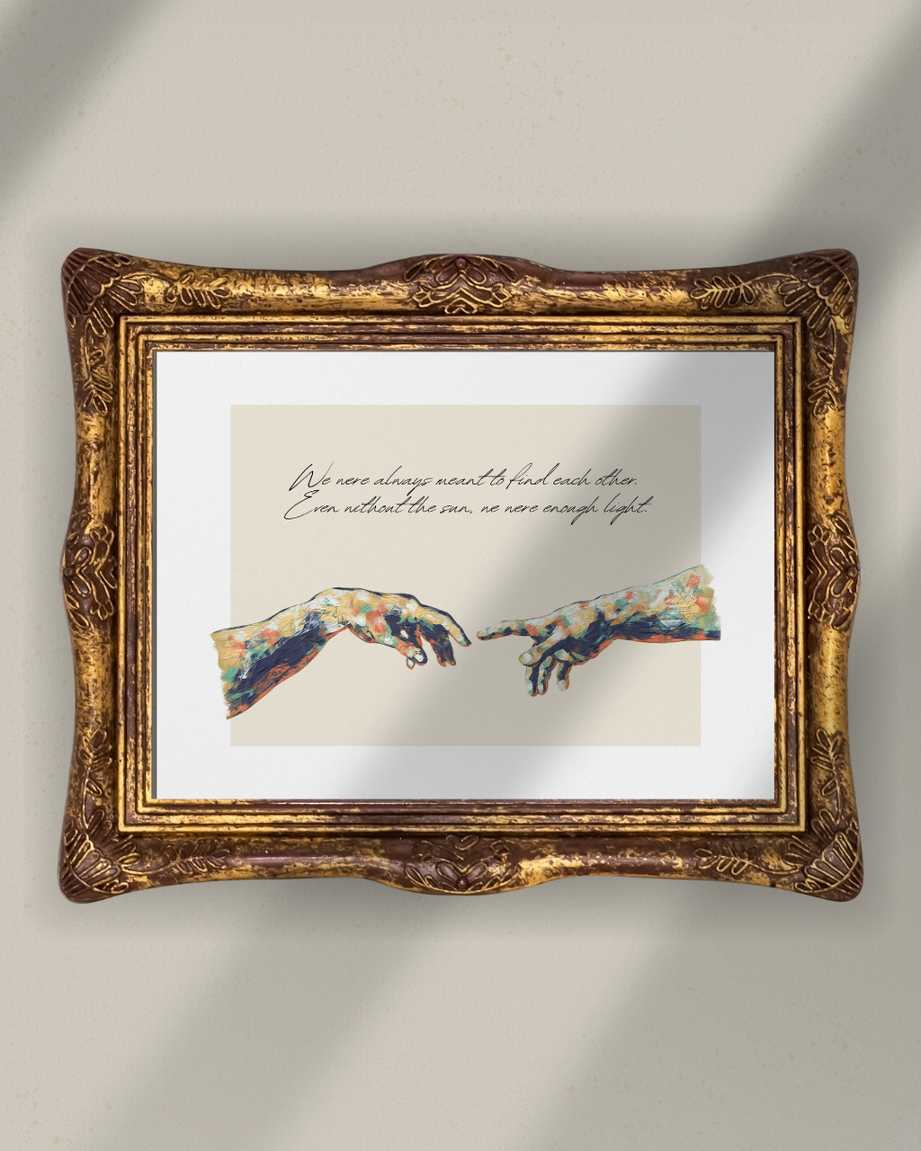 Where We Were Enough - Mythic Lovers Art Print