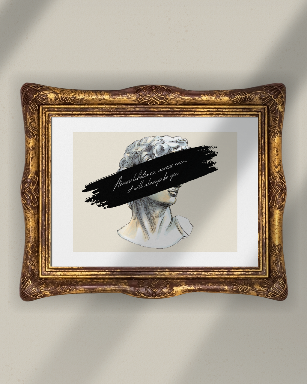Across Lifetimes – Classical Devotion Art Print