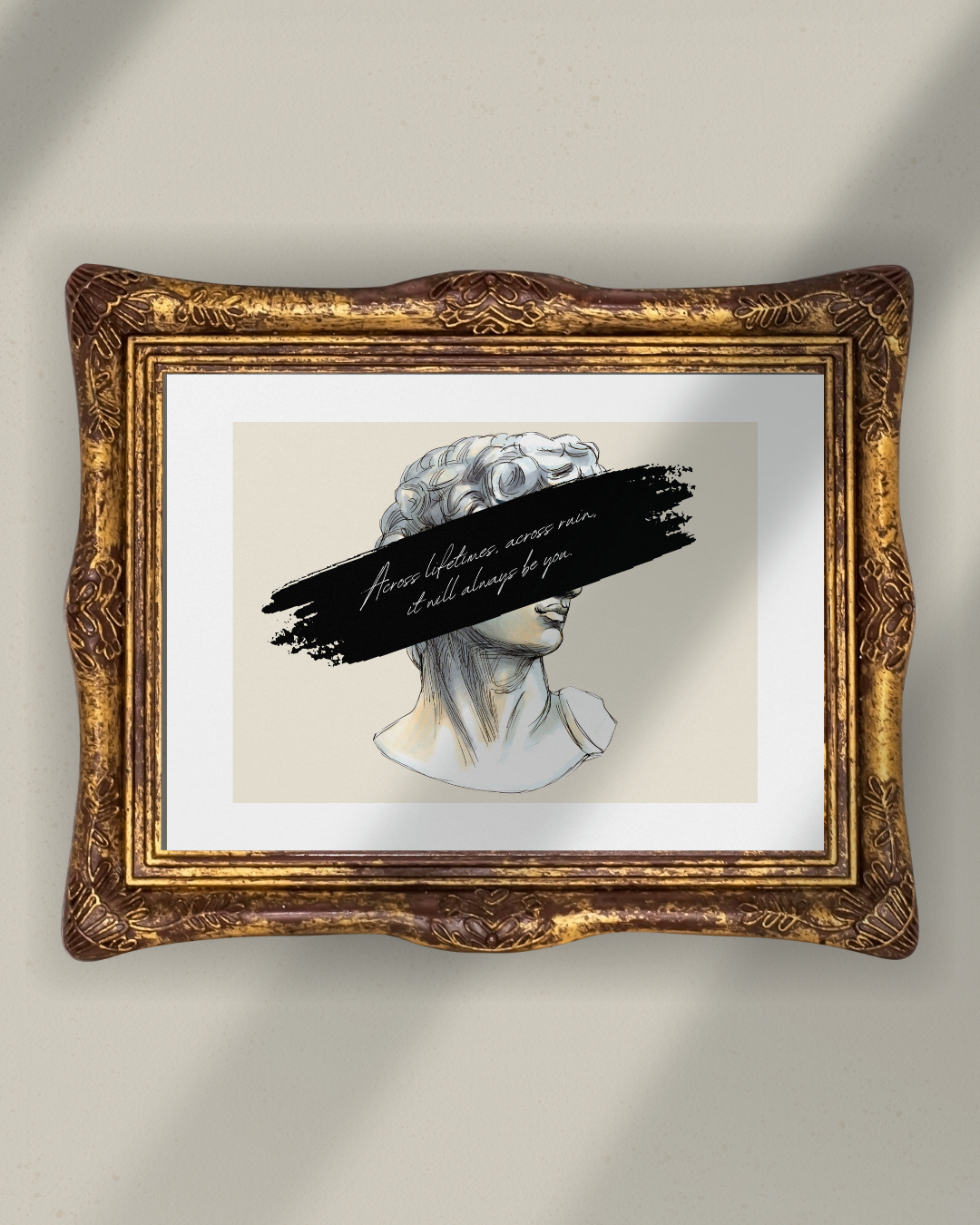 Across Lifetimes – Classical Devotion Art Print