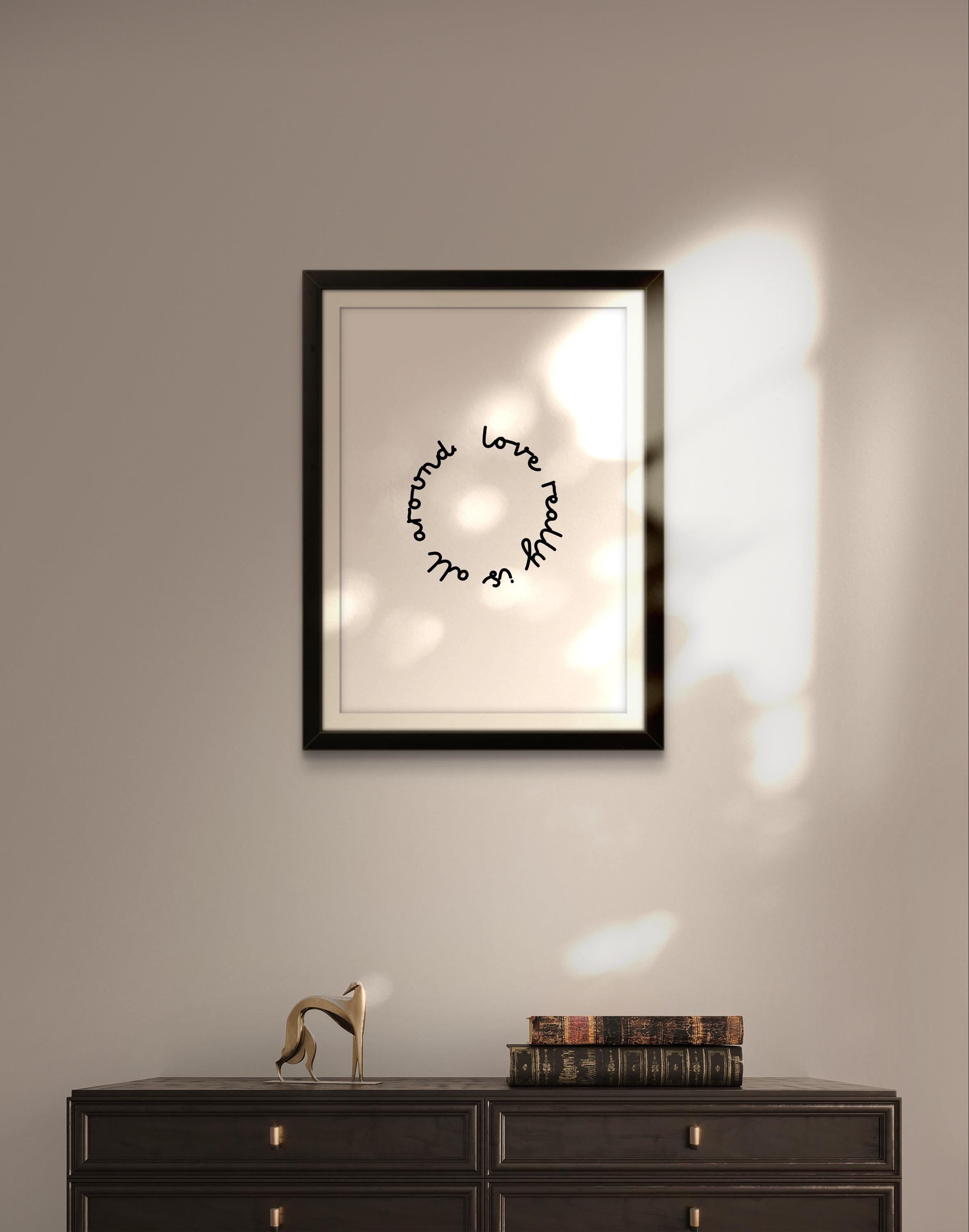 Love Really Is All Around Print