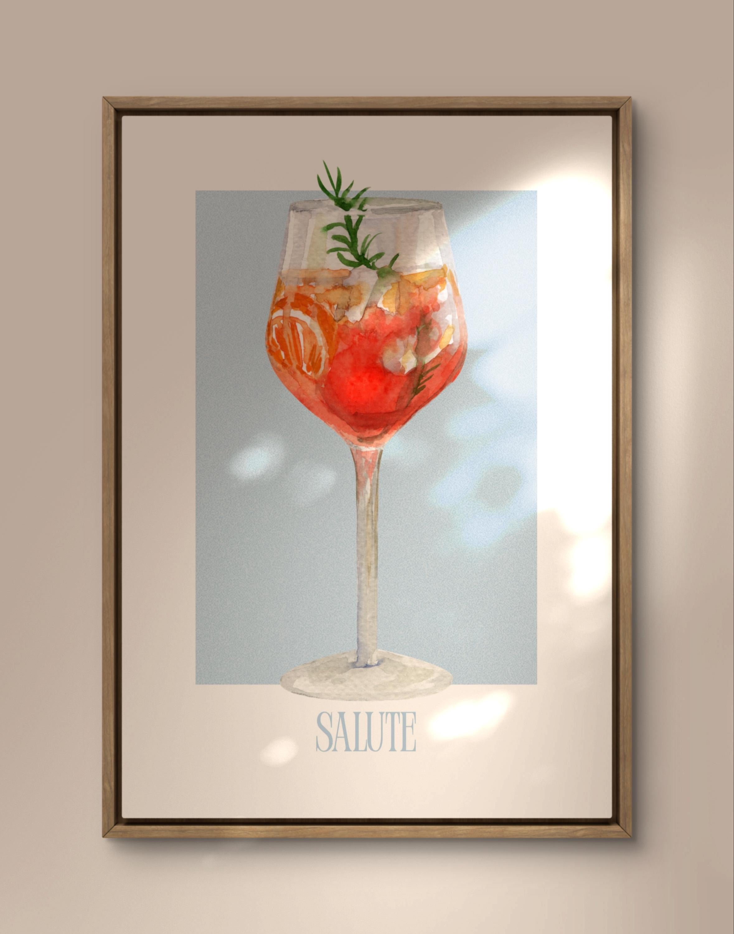 Aperol Spritz Print