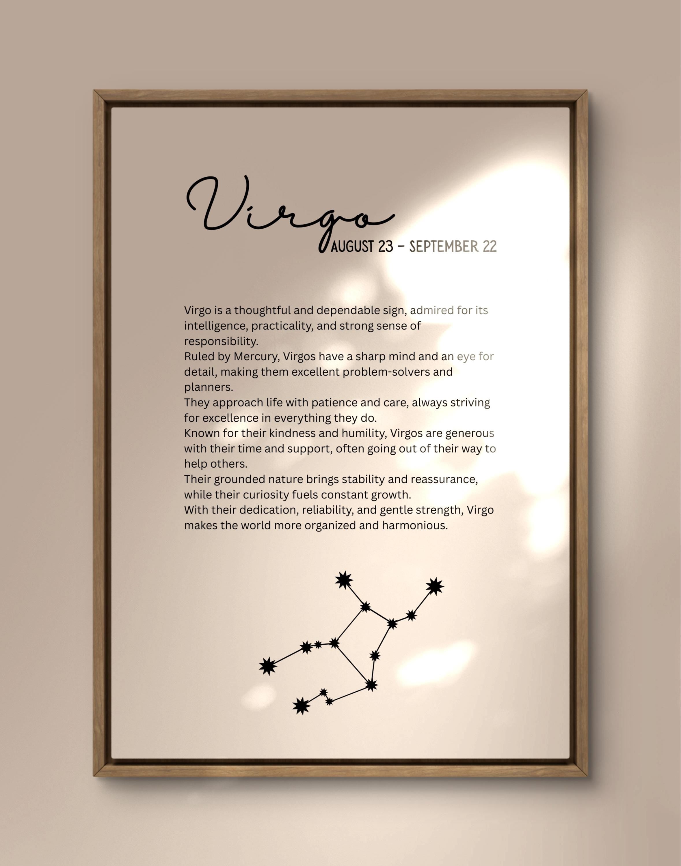 Virgo Print