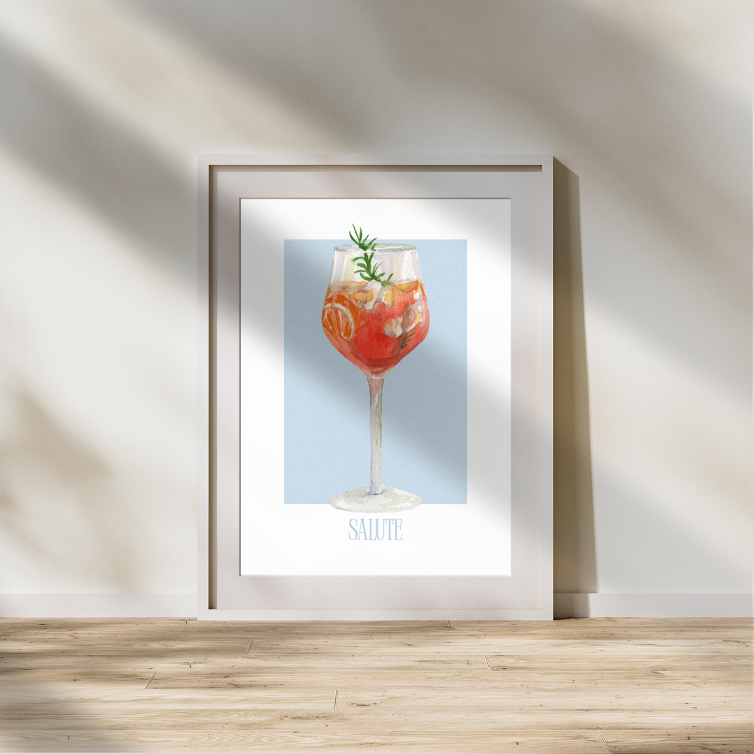 Aperol Spritz Print